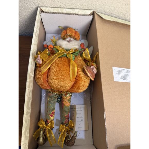Mark Roberts Pumpkin Gourd Fairy Medium 51-82302 Limited Ed 231 of 2000 in Box - Picture 12 of 12